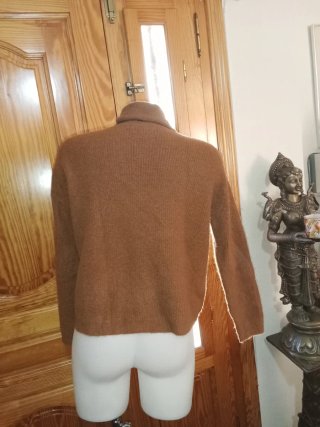 Jersey de lana marrón Talla XS_S