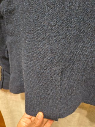 Blazer de Lana Azul