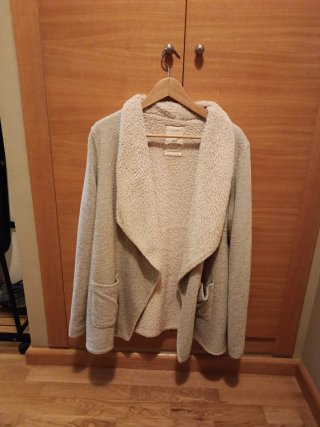 Chaqueta Bershka Beige Talla L
