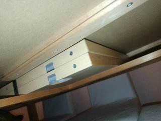 Mesa comedor madera Ikea extensible con 6 sillas