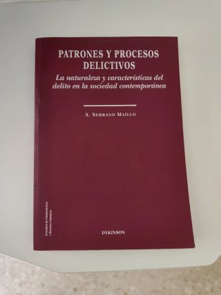 Patrones y procesos delictivos: la naturaleza y...