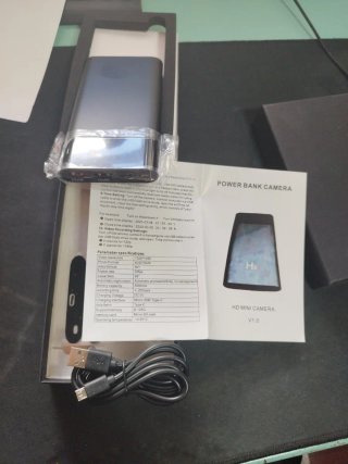 Power Bank con Cámara Espía Oculta