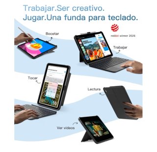 Fondina con tastiera Inateck per iPad 10/11ª Gen