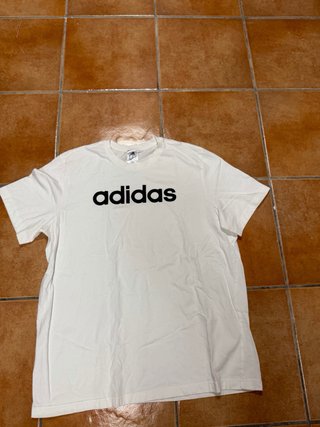 Sudadera Adidas Blanca con Rayas+ camiseta origina