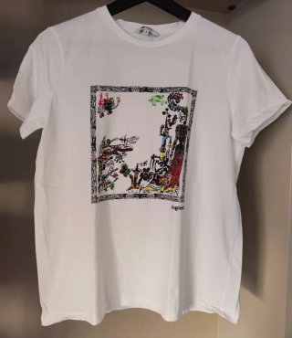 Camiseta Desigual Estampada (talla S)
