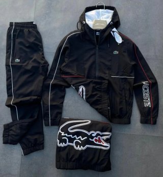 Chándal Lacoste Negro