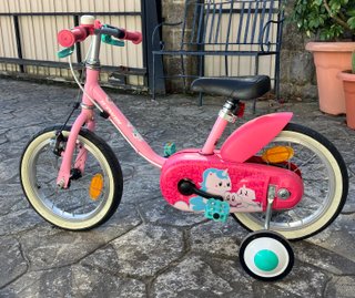 Bicicleta Infantil Btwin Rosa