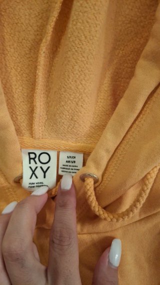Sudadera Roxy con capucha Naranja Talla S