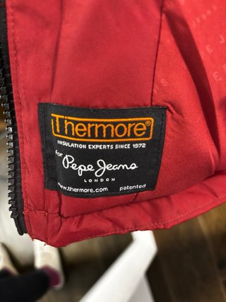 Chaqueta Pepe Jeans de mujer roja Talla S