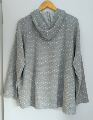 Sudadera Gris con Lentejuelas C&A Talla XL