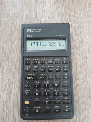 Calculadora Hewlett Packard 10B Business