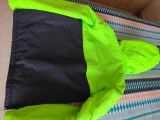 Chaqueta nieve Verde y Negra