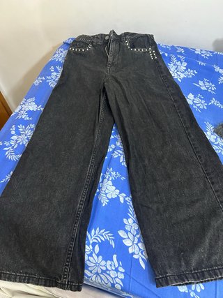 Pantalón Largo Negro Talla S