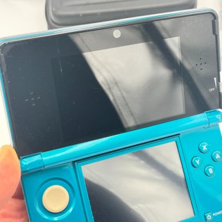 Nintendo 3DS Aqua Blu Console + Caricatore