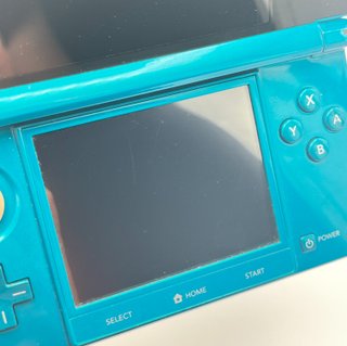 Nintendo 3DS Aqua Blu Console + Caricatore
