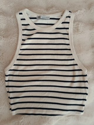 Top tirantes rayas Zara