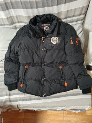 Chaqueta Geographical Norway Negra