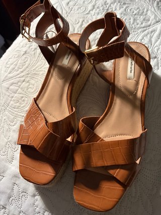 Sandalias Stradivarius Marrones