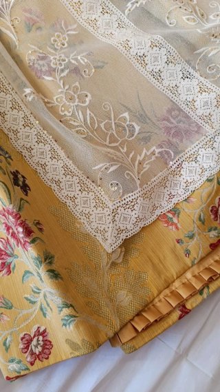 Traje de Fallera Adulta Amarillo