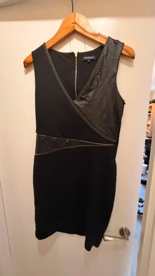 Vestido Negro Morgan Talla L