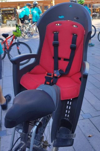 Silla bici niño