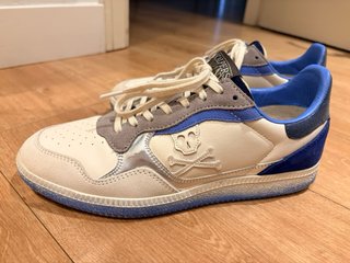 Zapatillas Scalpers Blancas y Azules