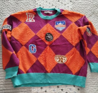 Jersey de punto con parches