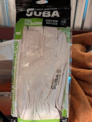 Guantes de trabajo JUBA 406VRW Talla XL