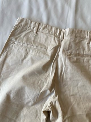 Calças bege Massimo Dutti