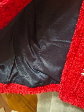 Chaqueta Zara Roja