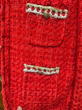 Chaqueta Zara Roja