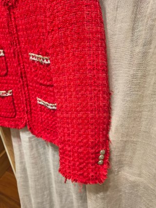 Chaqueta Zara Roja