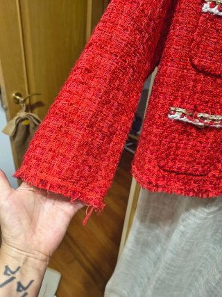 Chaqueta Zara Roja