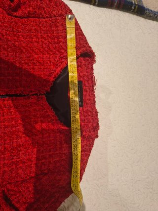 Chaqueta Zara Roja