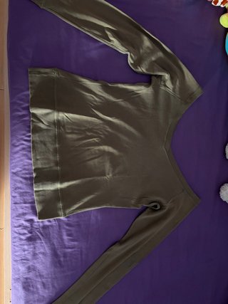 Camiseta manga larga verde