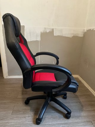 Sedia da Gaming Rossa e Nera