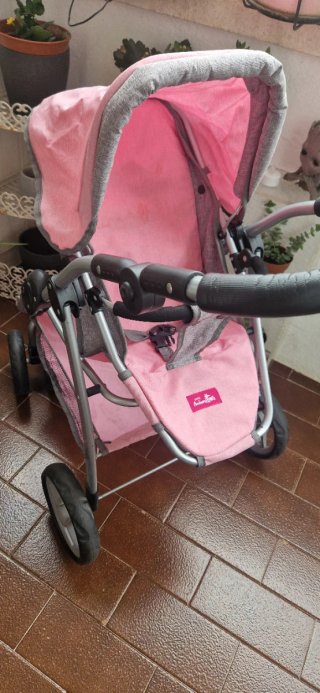 Carrito de paseo para muñecas Marca JUGUETTOS