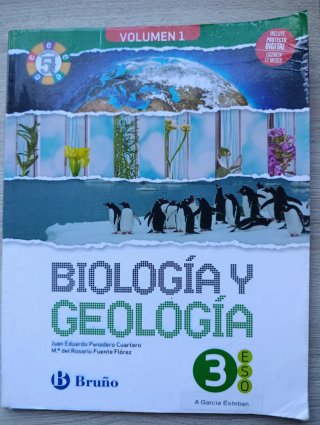 Libros biología 3°ESO Bruño (3 Trimestres)