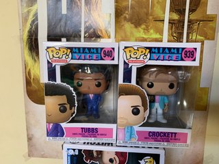 Set 2 Funko Pop Miami Vice: Tubbs y Crockett