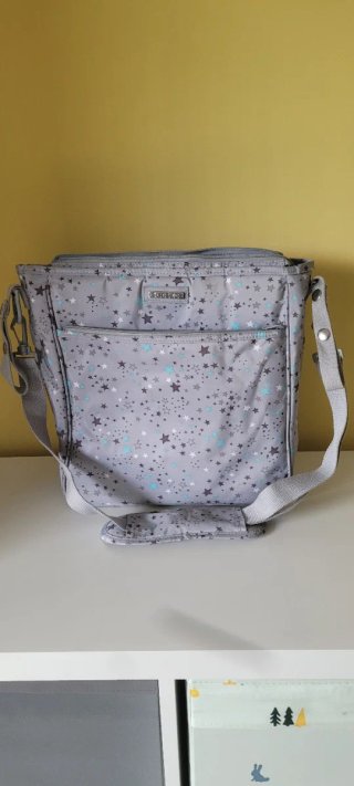 Bolso Silla Tuc Tuc Estrellas Gris