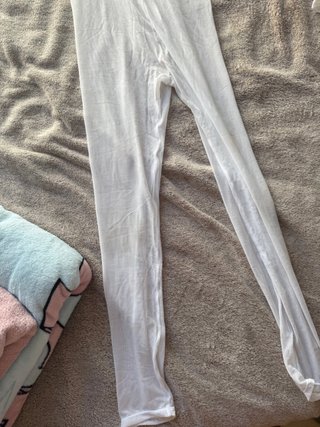 Maillot competición gimnasia blanco con pedrería