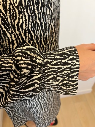 Blusa XL Estampado Cebra