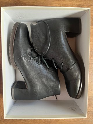Botín Vialis Piel Cordones