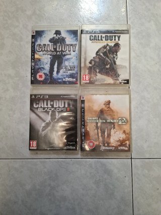 Lote 4 Giochi Call of Duty (PS3)