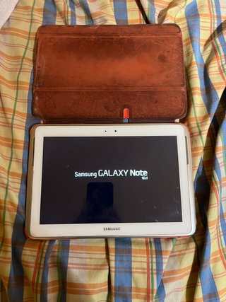 Tablet Samsung arancione per ricambi