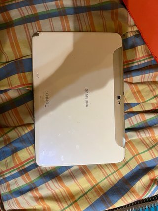 Tablet Samsung arancione per ricambi