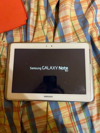 Tablet Samsung arancione per ricambi
