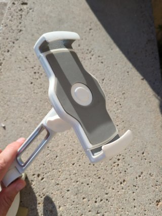 Braccio supporto per tablet con ventosa