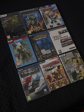 Lote Videojuegos PC DVD