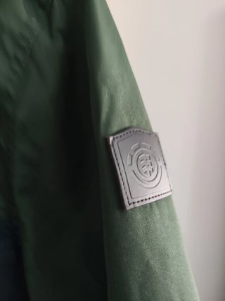 Cazadora Element niño azul y verde